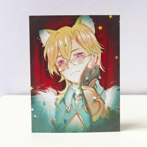 崩壊3rd スターレール キティ・アベンチュリン - アニメ＆マンガアートイラストポストカードミニプリント