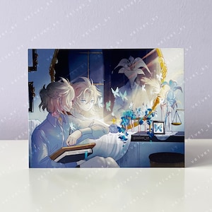 GENSHIN IMPACT アルベド - アニメ＆マンガアートイラストポストカードミニプリント