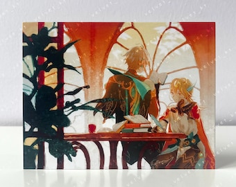 GENSHIN IMPACT Kaveh and Alhaitham - Anime & Manga Art Illustration Postcard Mini Print