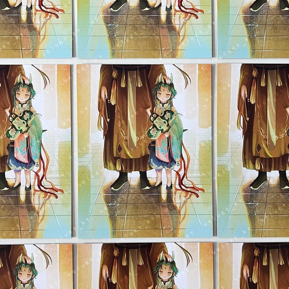 Cartes Postales Genshin Impact - Lot De 30 Cartes LOMO 15x10 Cm - Cadeau Pour Fans D'Anime Et De Manga - 4