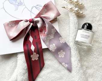 GENSHIN IMPACT 100% Silk Ribbon Scarf - Yae Miko