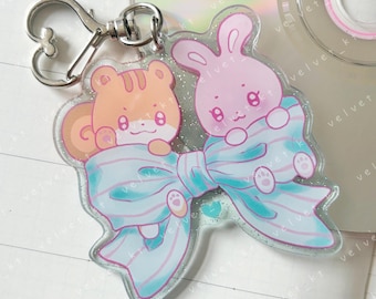ATEEZ Aniteez Hongjoong & Seonghwa - Matz Kpop Acrylic Bag Charm