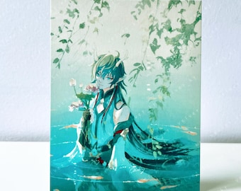 HONKAI STAR RAIL Dan Heng Imbibitor Lunae - Anime & Manga Art Illustration Postcard Mini Print