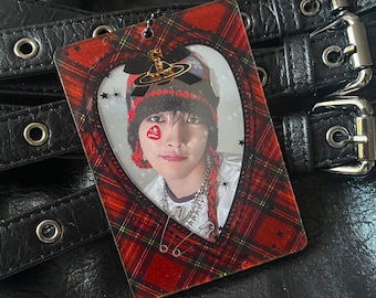 Kpop Photocard Holder: Punk Rock Heart