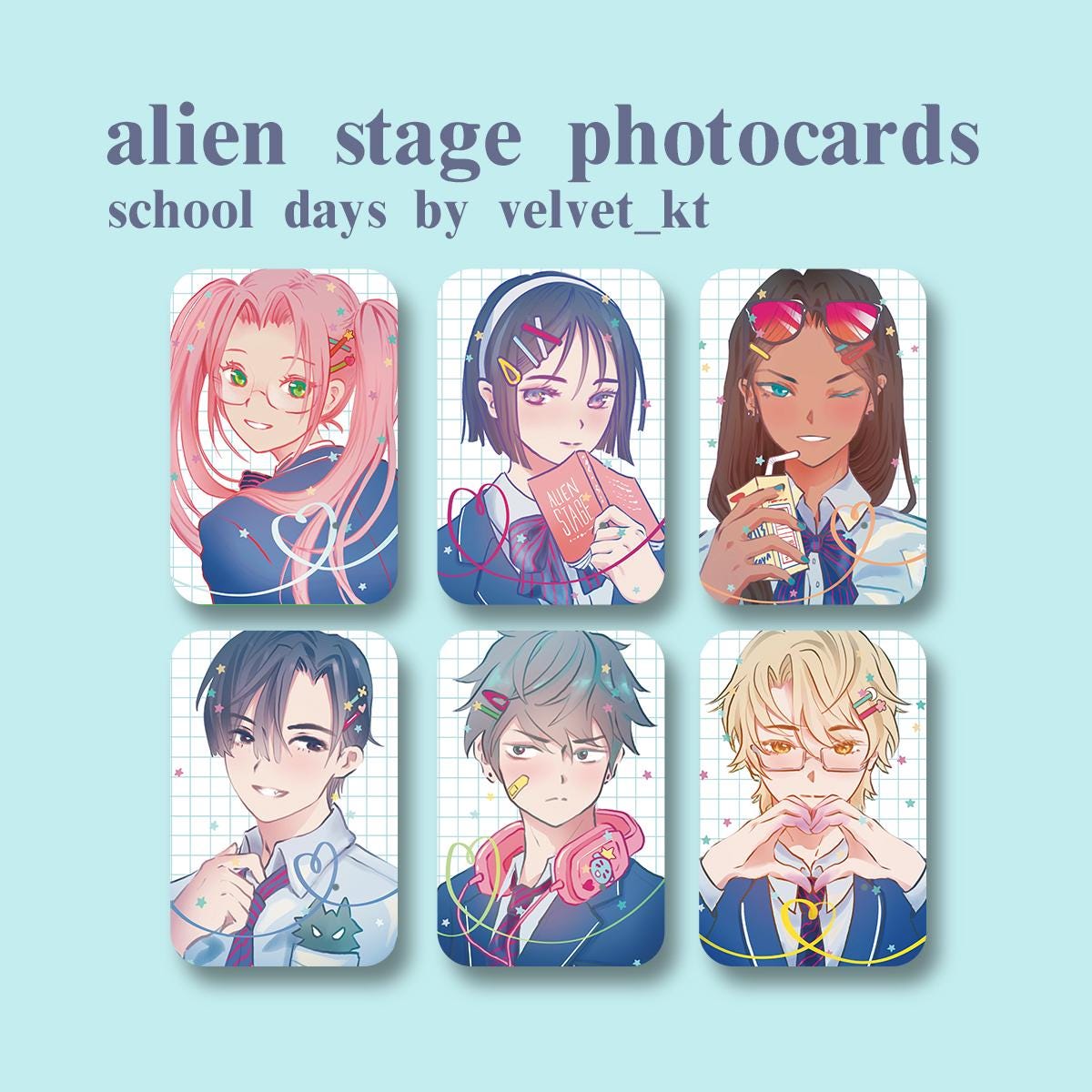 ALIEN STAGE: School Alternate Universe Photocards - Mizi, Sua