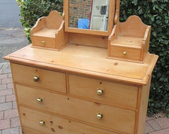 Pine Dressing Table Etsy
