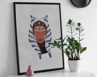 Ashoka Tano Bust - Digital Download