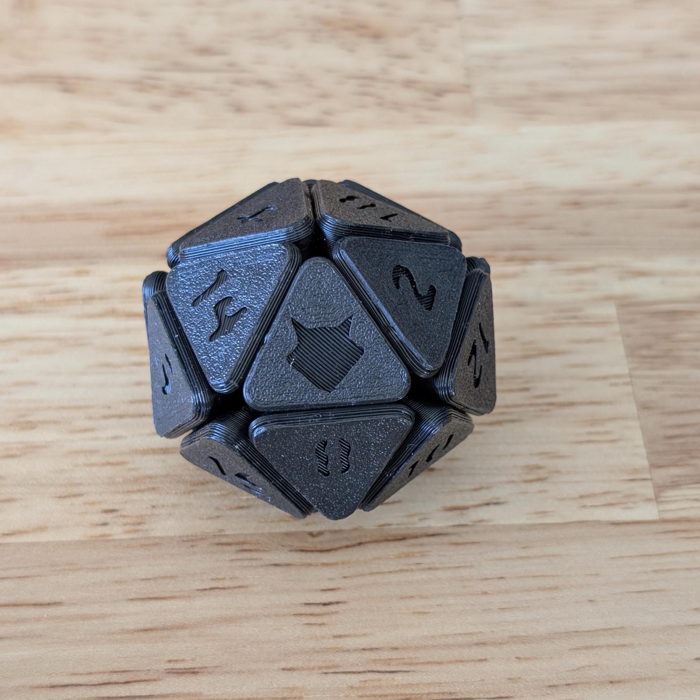 Squishy D20 Fidget Toy - Dungeons and Dragons, DND, TTRPG, Role Playing ...