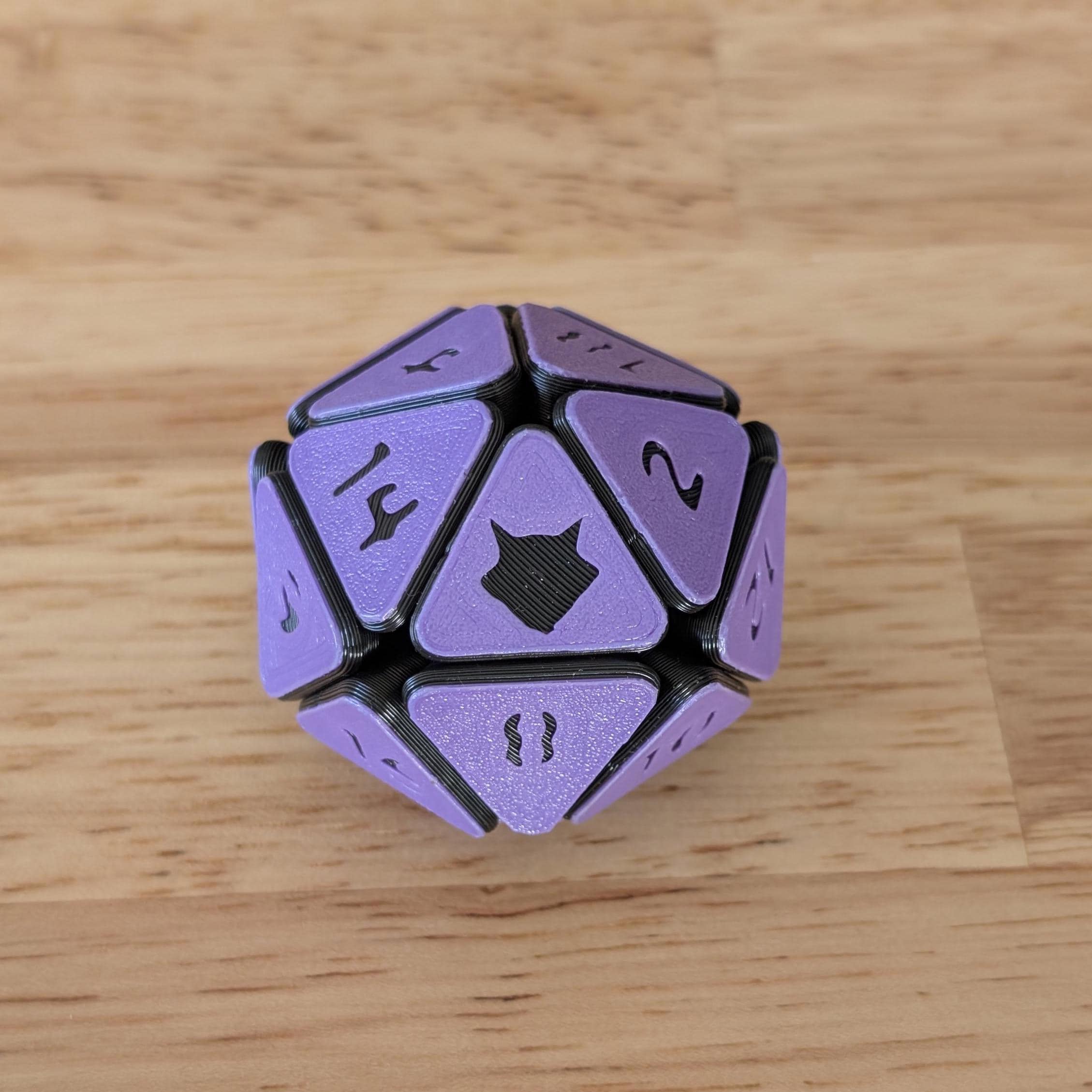 Squishy D20 Fidget Toy - Dungeons and Dragons, DND, TTRPG, Role Playing ...