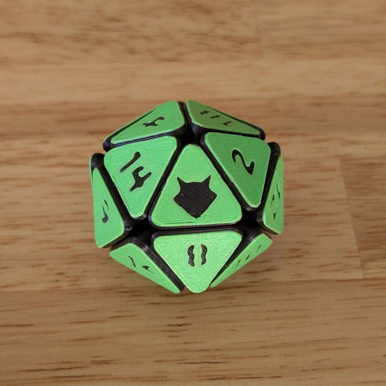 Squishy D20 Fidget Toy - Dungeons and Dragons, DND, TTRPG, Role Playing ...