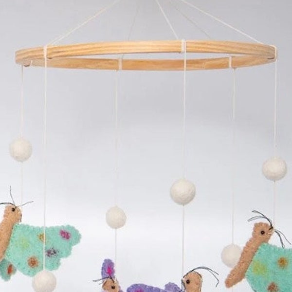 Butterfly Crib Mobile Etsy