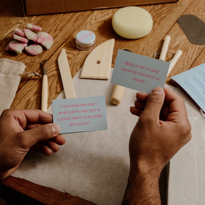 Pottery Date Night Box for Two and Conversation Cards 9th Etsy