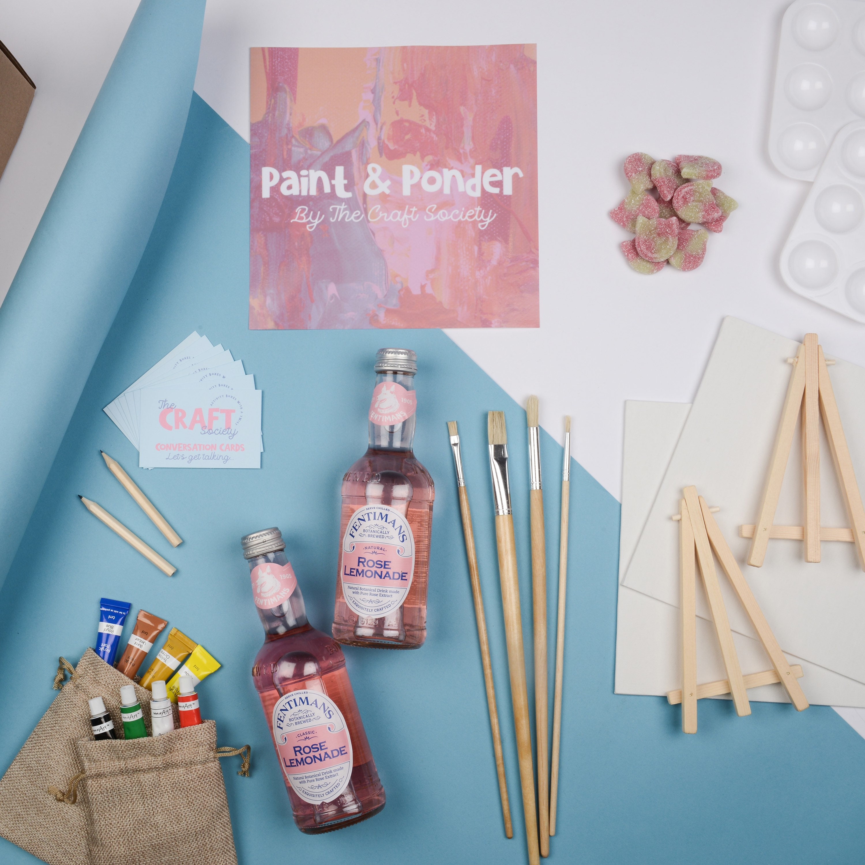 Portrait Painting Date Night Box With Conversation Cards 2nd Etsy UK