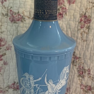Vintage 1960s Olympian Jim Beam Whiskey Decanter