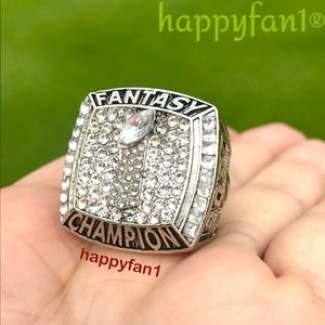 NO YEAR Fantasy Football Championship Ring Winner Trophy size 9-13 Any Year 2013 2014 2021 2022