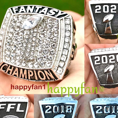 Fantasy Football Championship Ring V4 Etsy