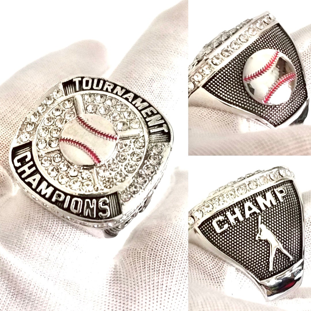 Baseball Softball Championship Ring Tournament Little League Etsy