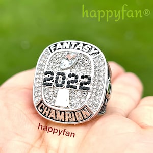 2022 Fantasy Football Championship Ring League Winner Trophy size 8-14 New