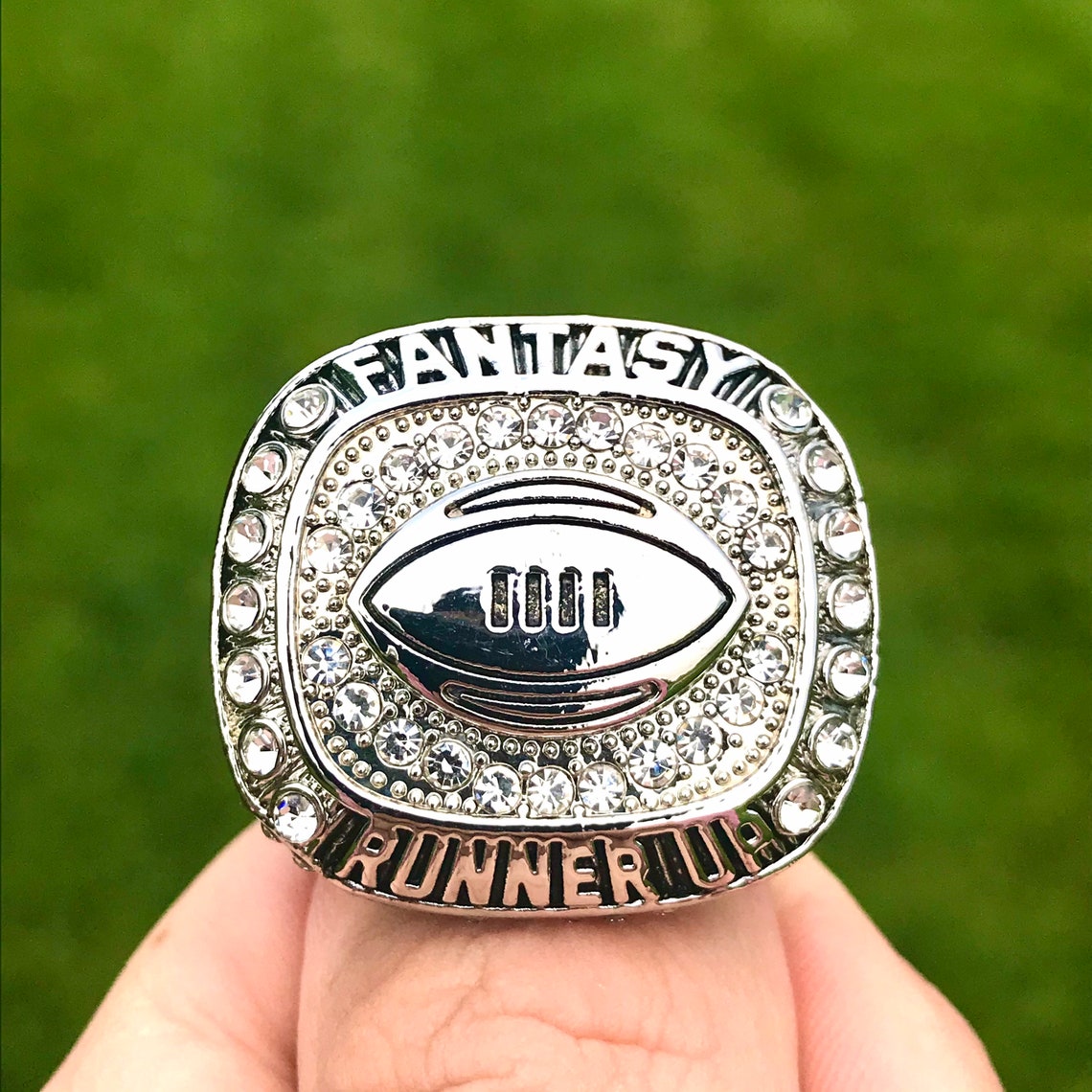 2021 Fantasy Football Championship Ring COMBO Winner Second Etsy