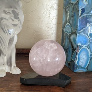 Rose Quartz Sphere 3.5&quot;-4&quot;