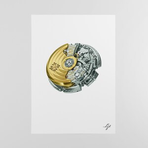 Patek Philippe klocka, väggkonst/poster/tryck bild 7
