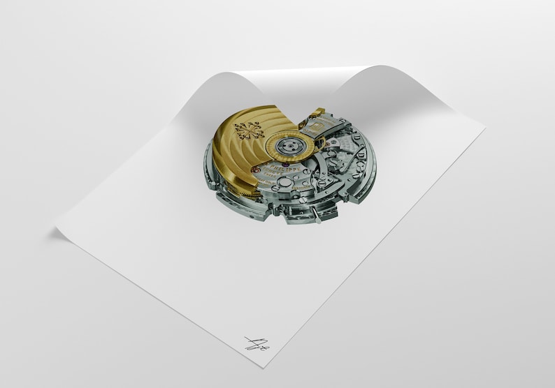 Patek Philippe klocka, väggkonst/poster/tryck bild 2