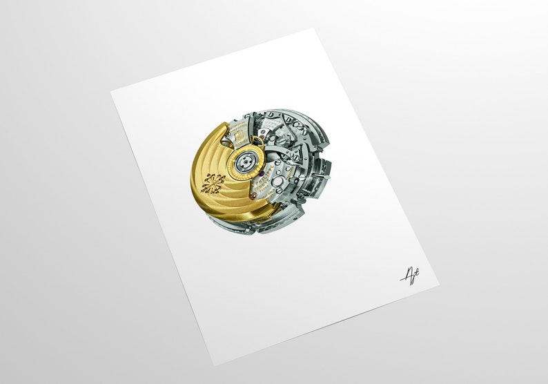 Patek Philippe klocka, väggkonst/poster/tryck bild 6
