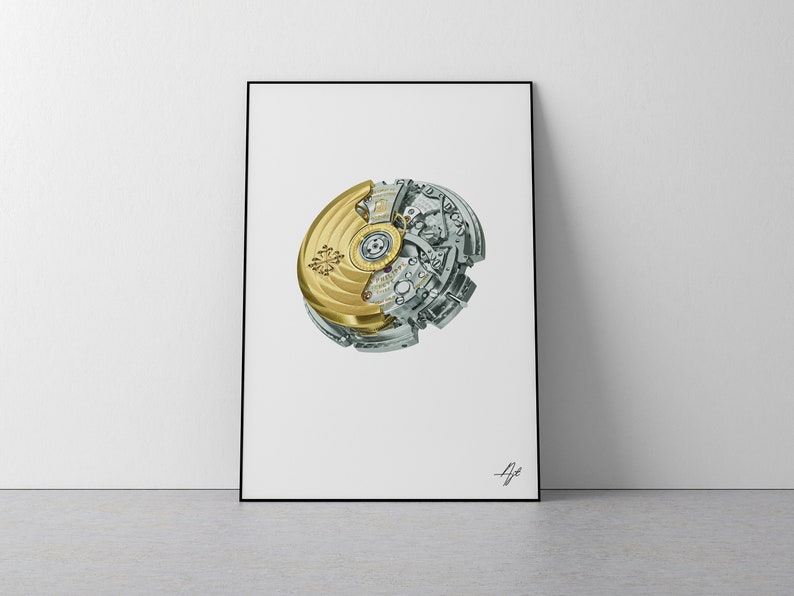 Patek Philippe klocka, väggkonst/poster/tryck bild 1