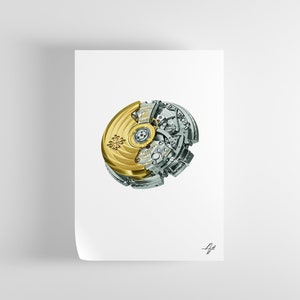 Patek Philippe klocka, väggkonst/poster/tryck bild 5