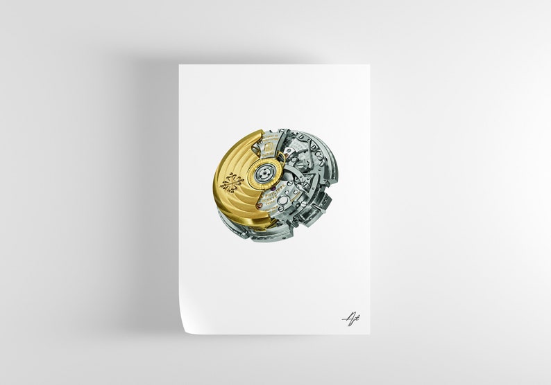 Patek Philippe klocka, väggkonst/poster/tryck bild 5