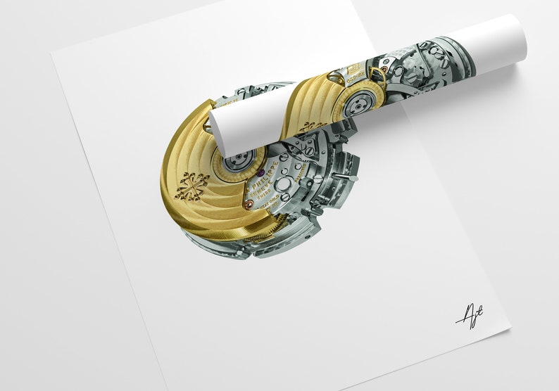 Patek Philippe klocka, väggkonst/poster/tryck bild 4