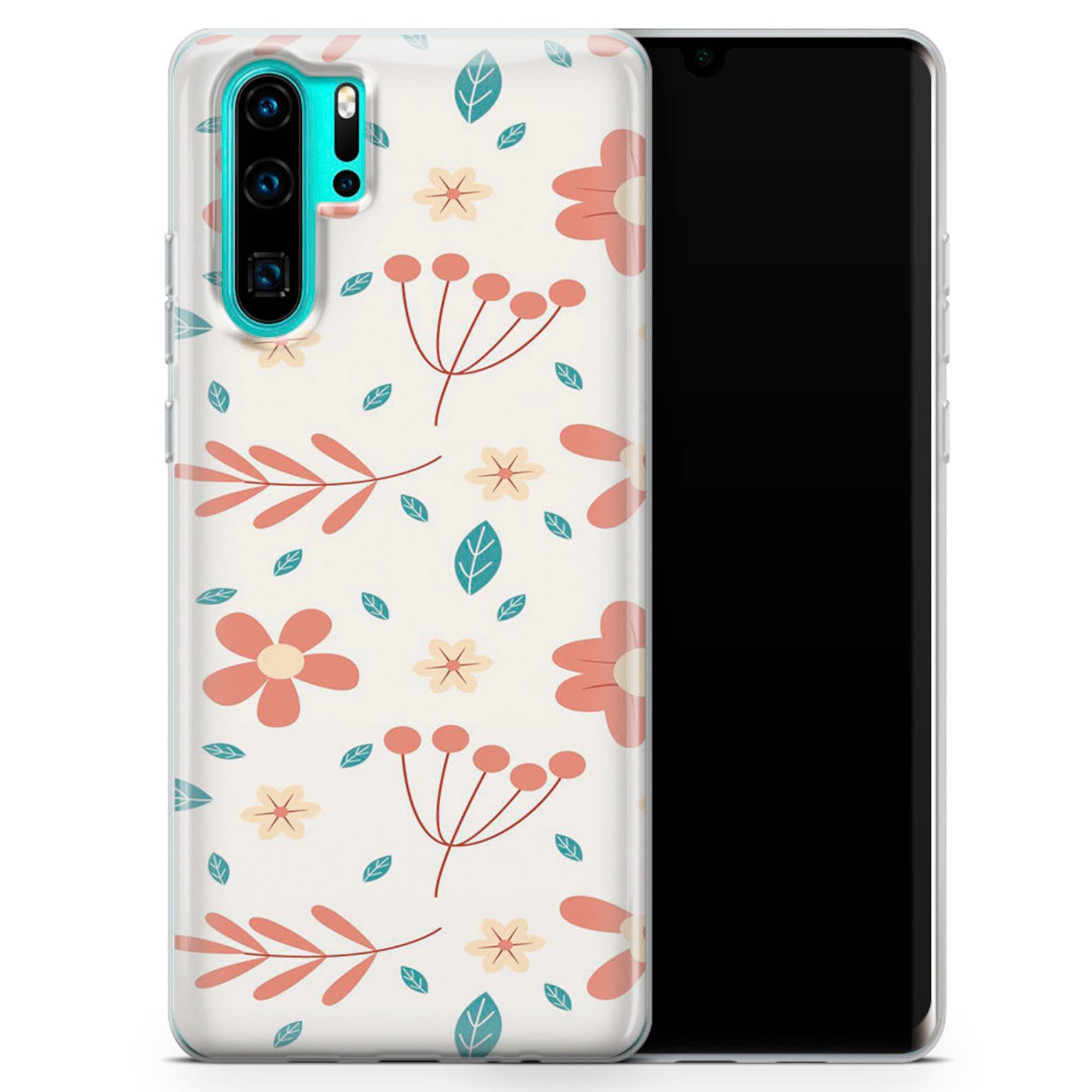Aesthetic Floral Art Phone Case fit for Huawei Mate 20 Huawei | Etsy