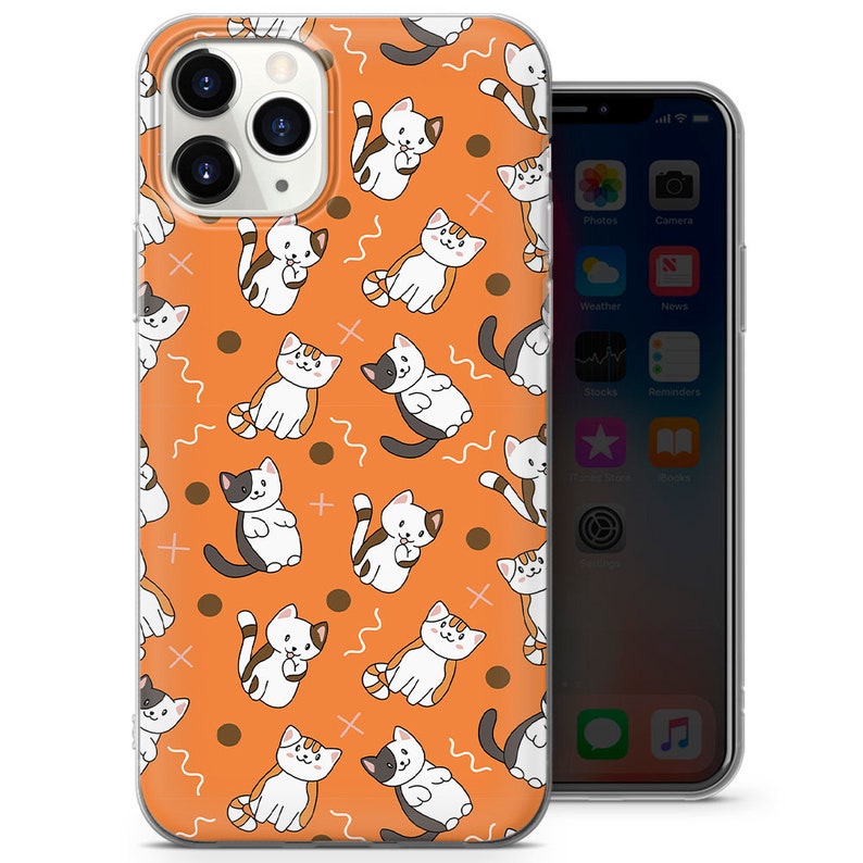 Cat Phone Case Catlovers Cover for iPhone 15 11 14 12 13 8 7 XR X XS Samsung S24 S23 FE S21 S22 S20 A15 A13 A14 A54 A53 A52 Pixel 8 Pro 7A 5