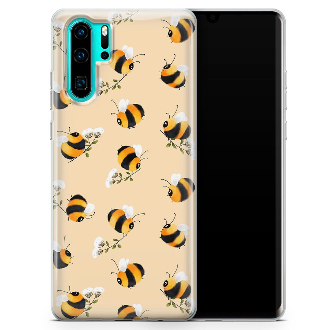 Cute Bee Phone Case fit for Huawei Mate 20 Huawei Mate 30 | Etsy