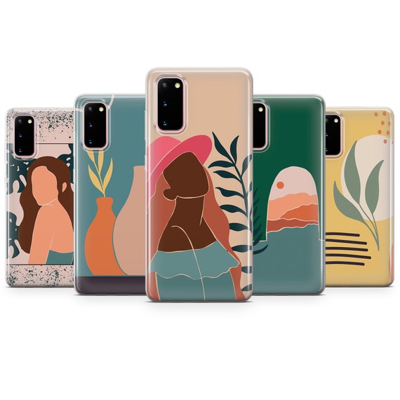 11 Pro A50 Huawei P20 A40 XS S20 A51 Boho Phone Case Boho Cover for iPhone 12 XR 8+ 7 & Samsung S10 S21 P30 Lite D2