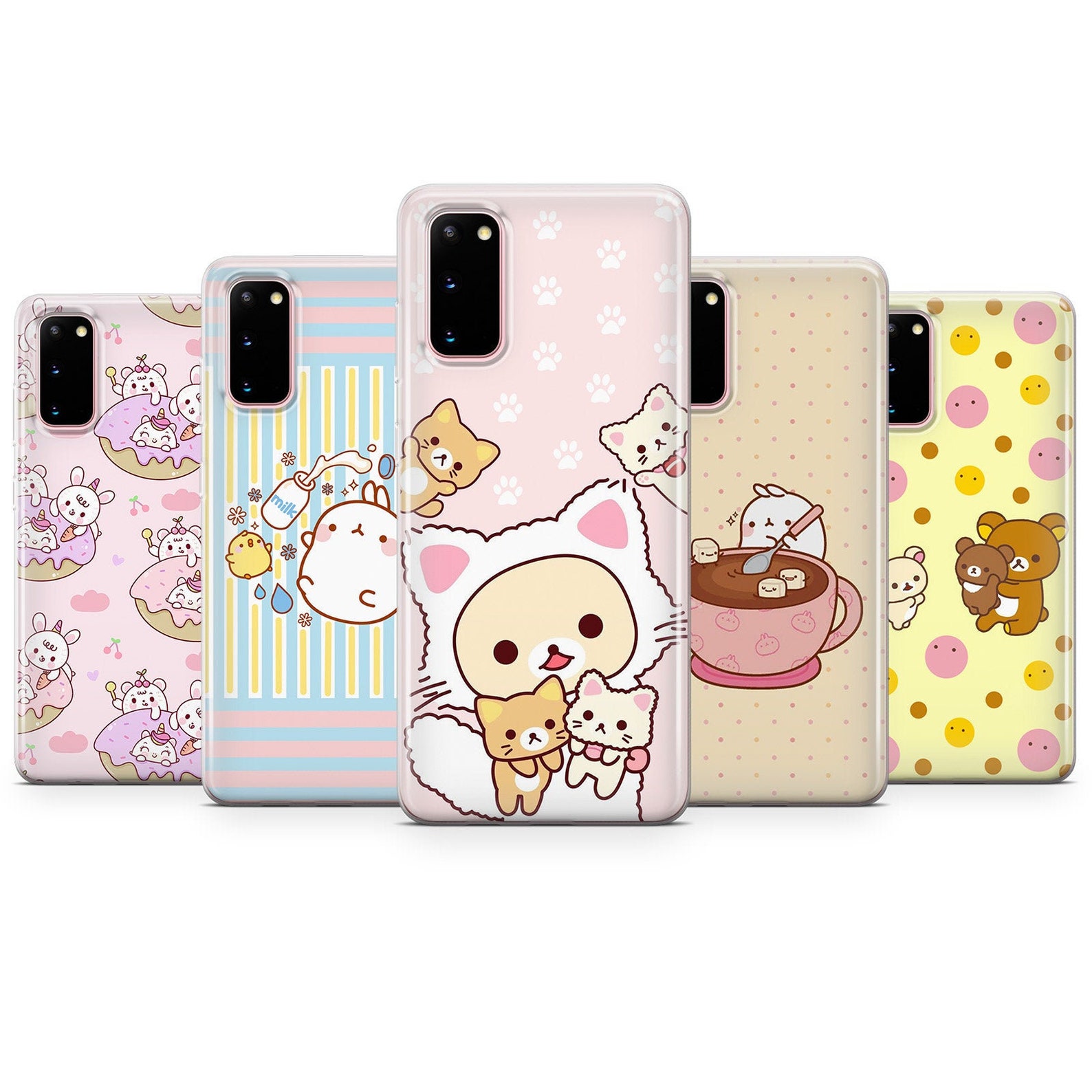 Cute Anime Kawaii Phone Case fit for Samsung A40 Samsung A50 Etsy