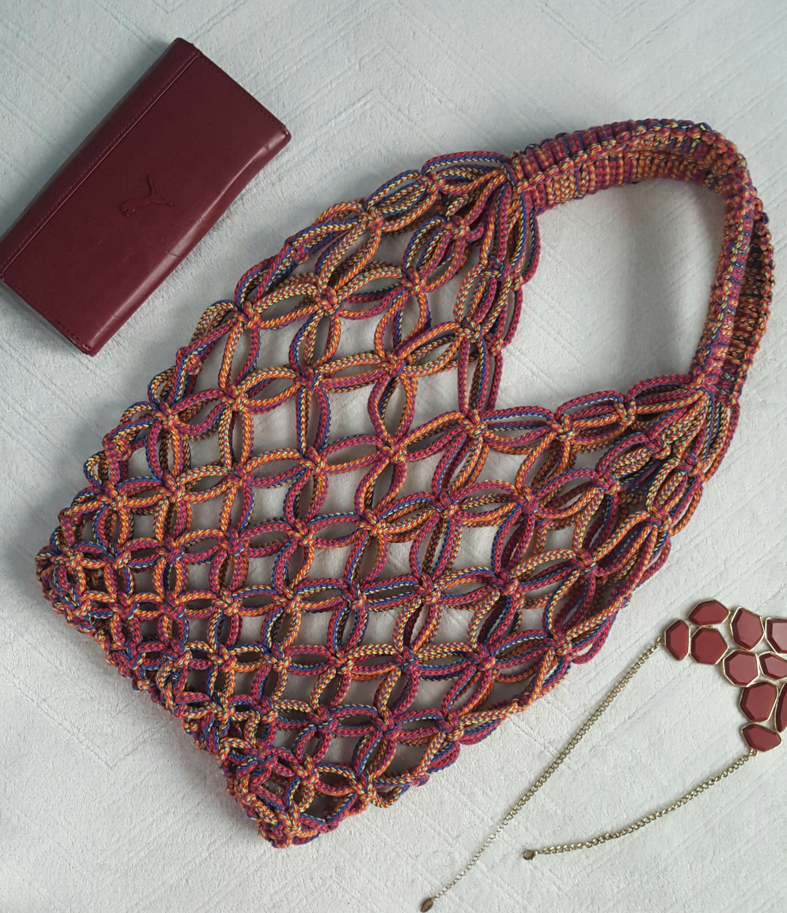 borse macrame fatte a mano