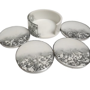 Personalized Resin Coasters Set of 4