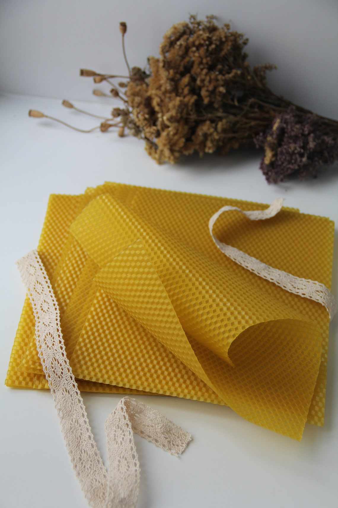 Candle making kit 16 beeswax sheets to make rolled candles Etsy