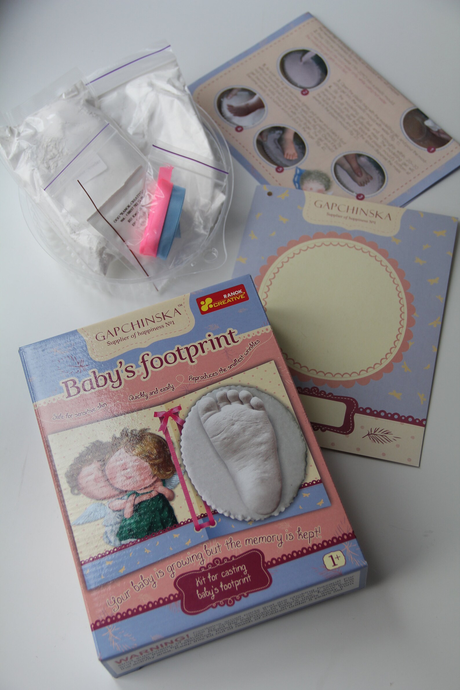 Hand mold kit Baby hand and footprint gifts Etsy