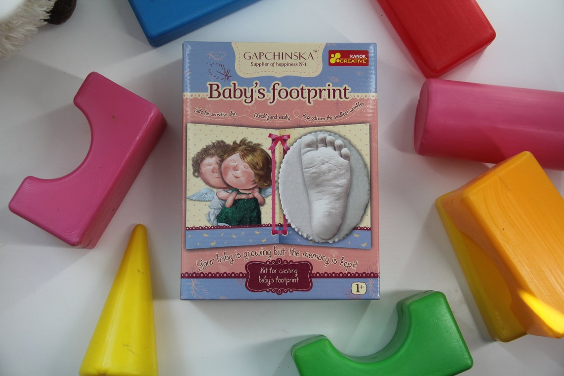 Hand mold kit Baby hand and footprint gifts Etsy