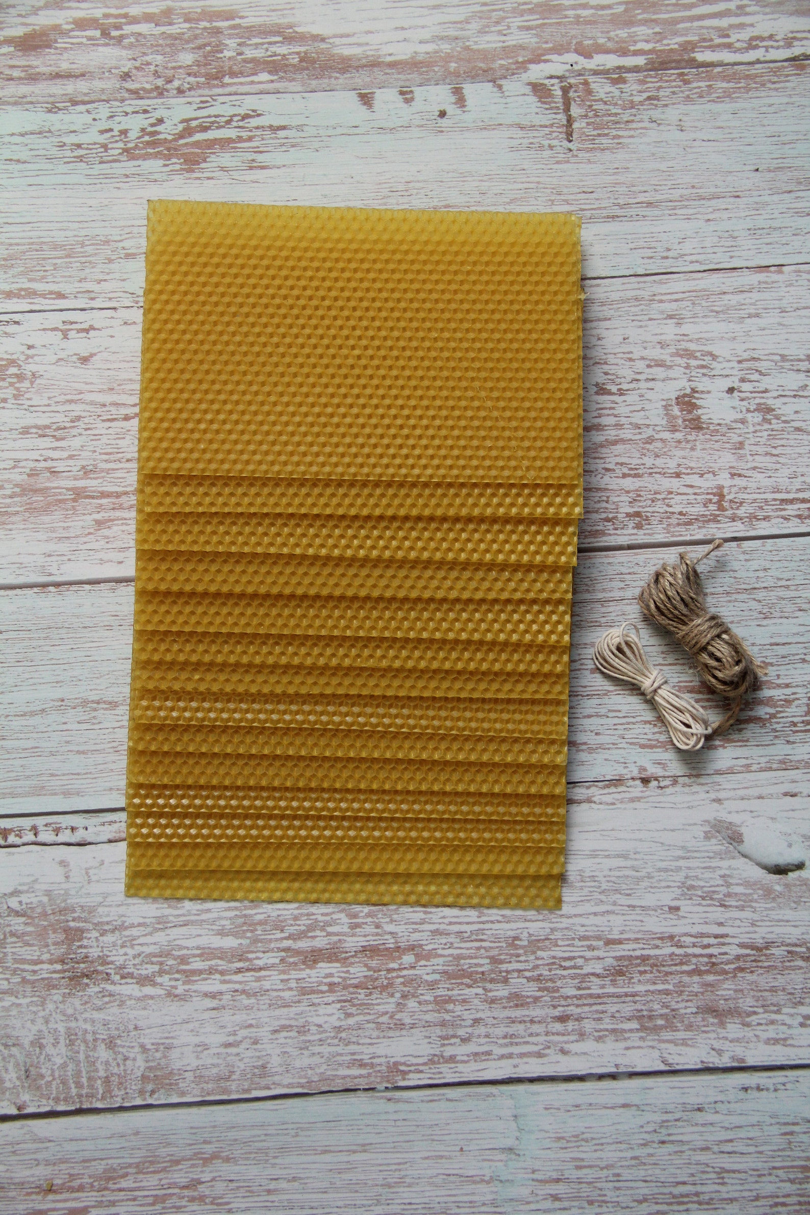 Candle Making Kit for Kids, 20 Beeswax Sheets, Make Your Own Rolled