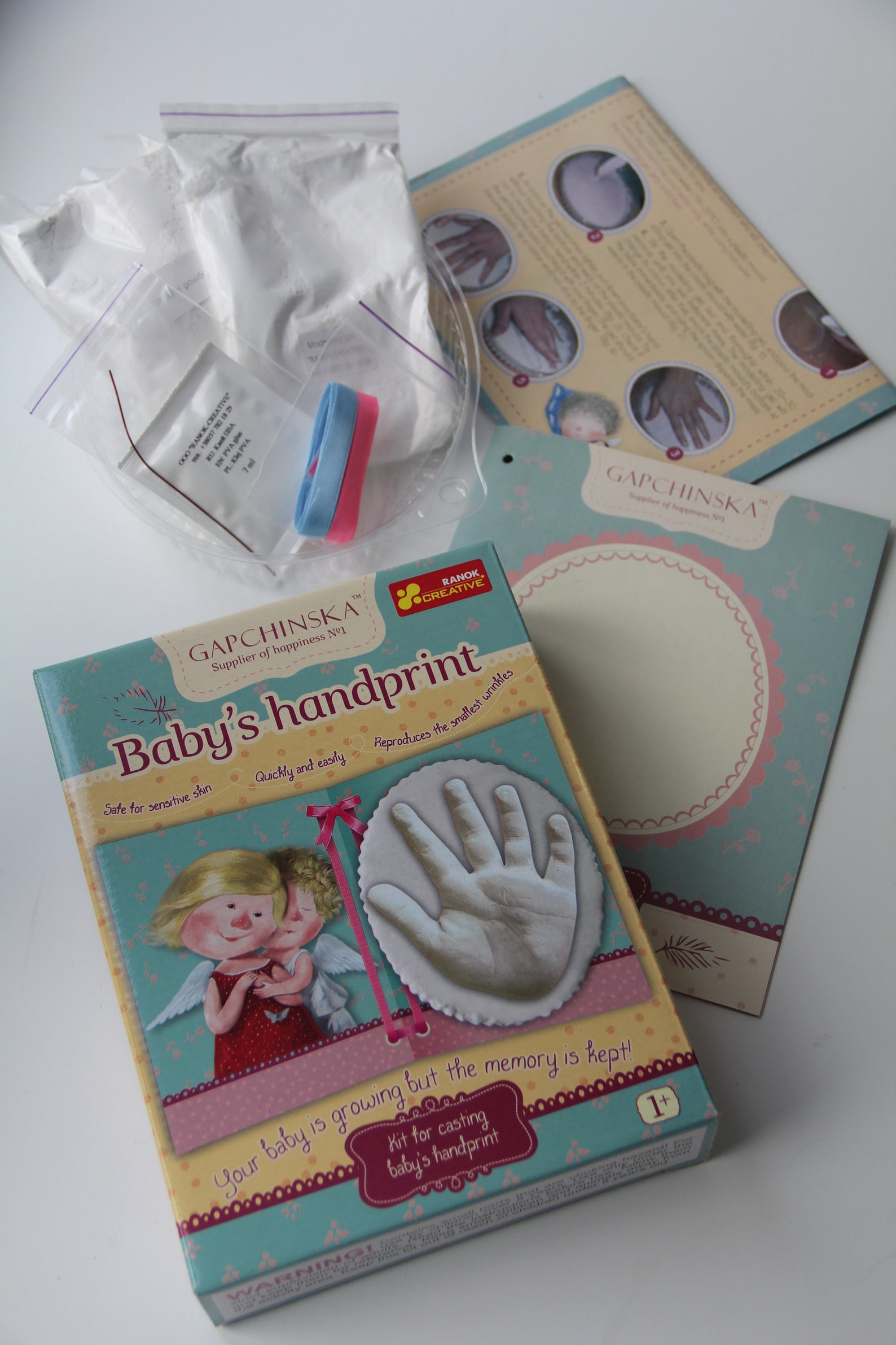 Hand mold kit Baby hand and footprint gifts Etsy