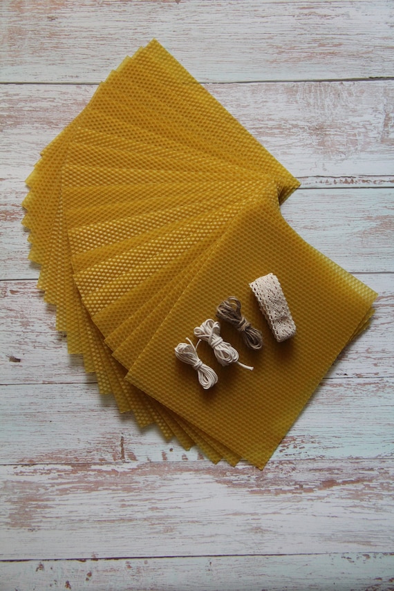 Beeswax candle making supplies deals