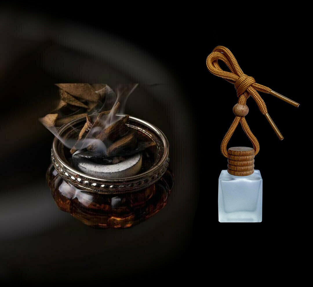 Arabian Oudh Car Diffuser Air Freshener Luxury Scent Perfume Ornament