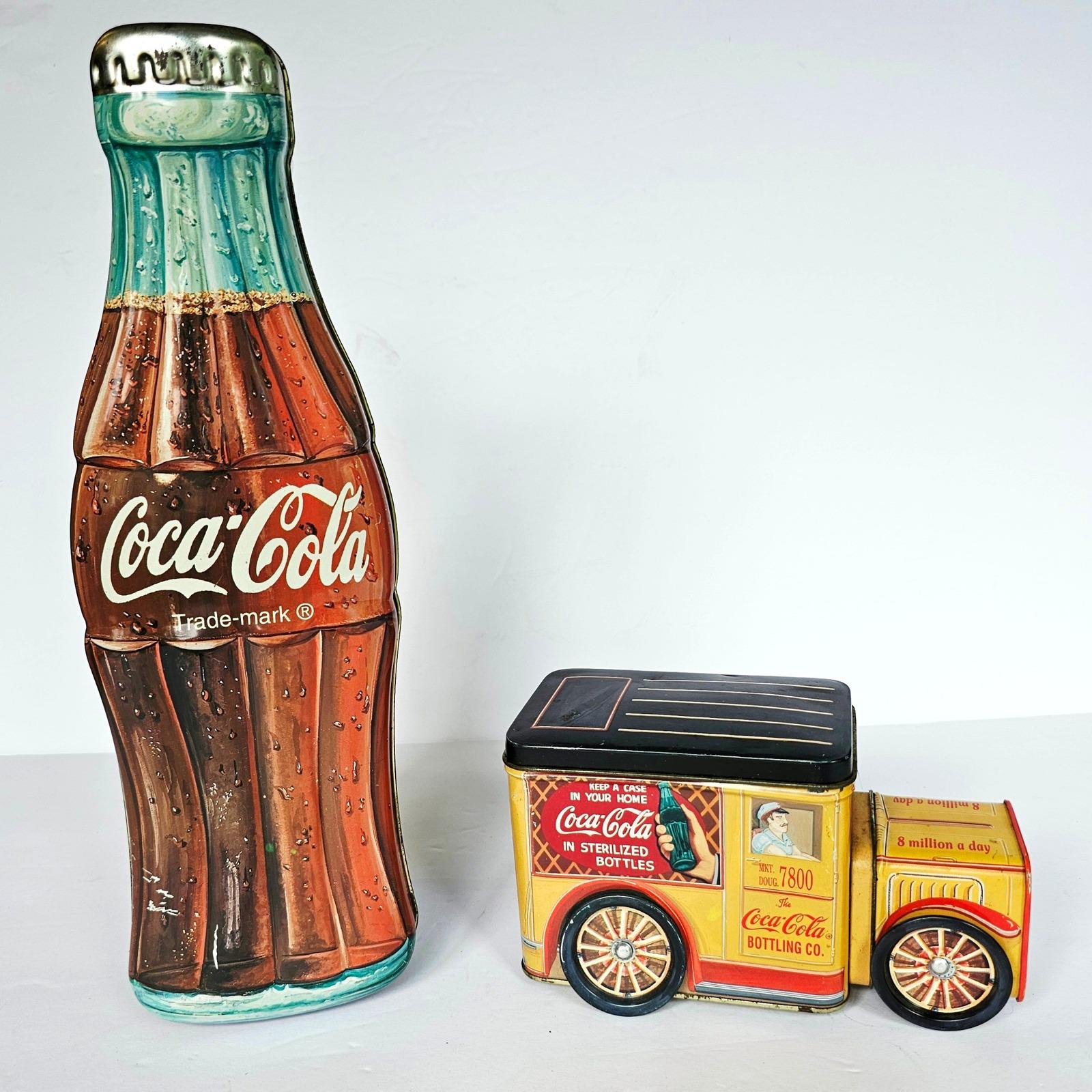 レア Coca Cola デリバリーボトリングトラック ブリキ ガラス瓶付き Coca Cola Vintage Truck With Coke Bottles - Etsy