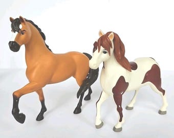 Spirit Riding Free Horses 6" Figures - DWA Just Play - Spirit & Boomerang 1608