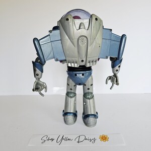 Vintage Y2K Disney Pixar Toy Story 2 Buzz Lightyear Action Figure WORKS 12" 1172 image 6