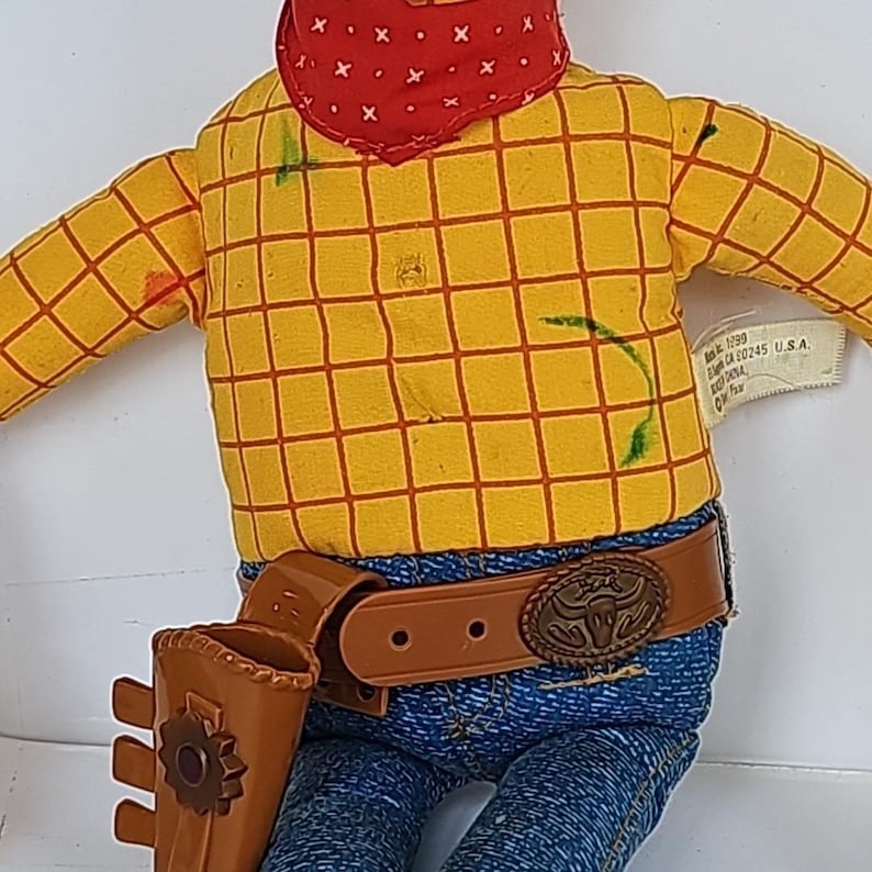 Figura vintage de Woody de Toy Story 2 de Mattel de 1999, 15 pulgadas, coleccionable, 1610 imagen 5