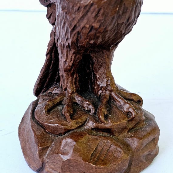 Vtg 1987 Red Mill Flying Eagle Crushed Pecan Shell Composite